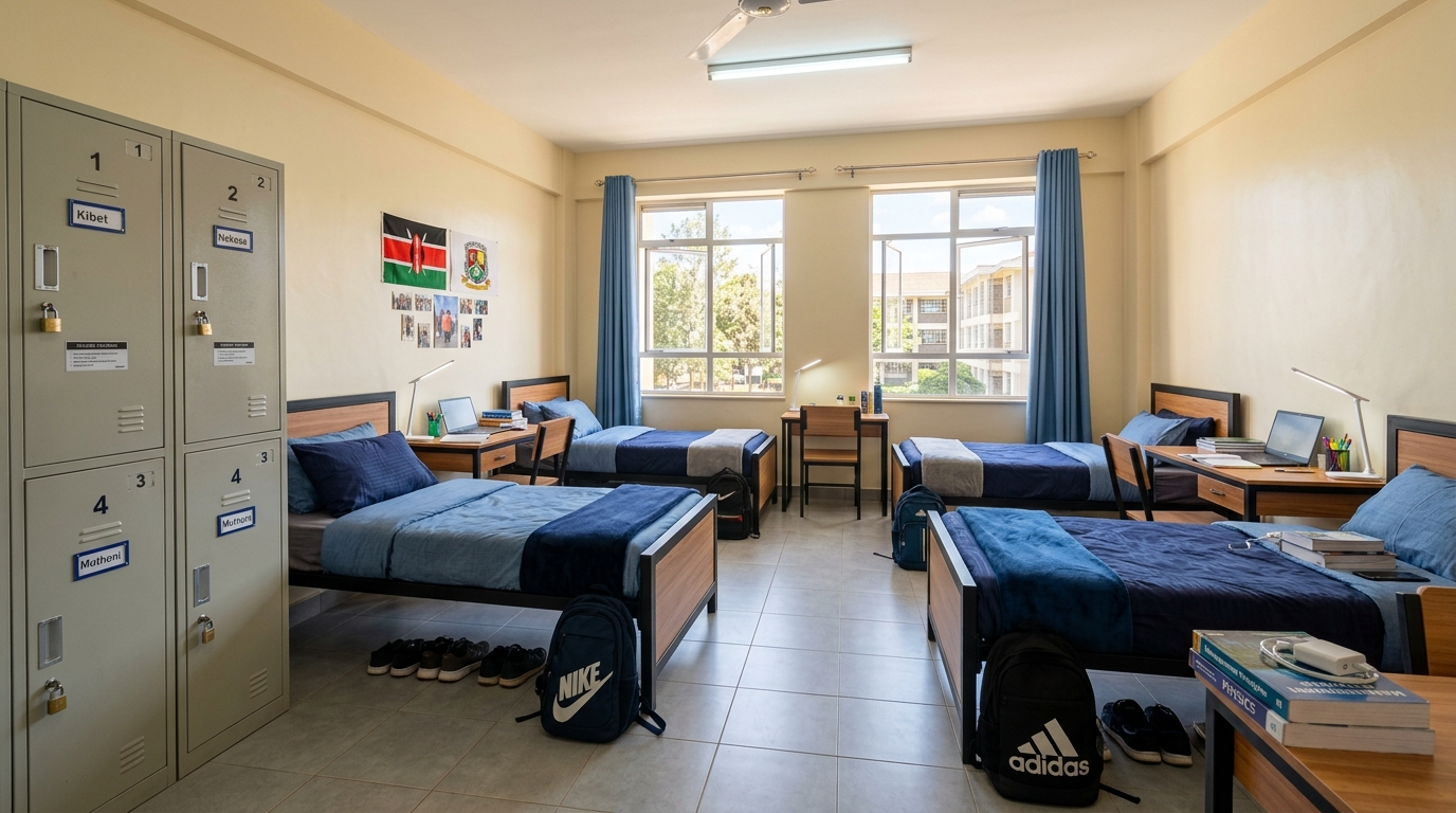 SIBT 4-Person Hostel Room with Individual Lockers